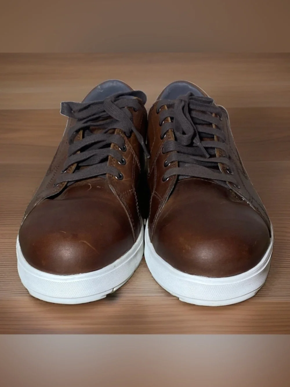 Red Wing Shoes Zero G Lite Safety Toe Sneakers Men's 10.5 D Brown Leather 3558